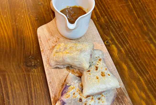 Spring rolls με γαρίδες